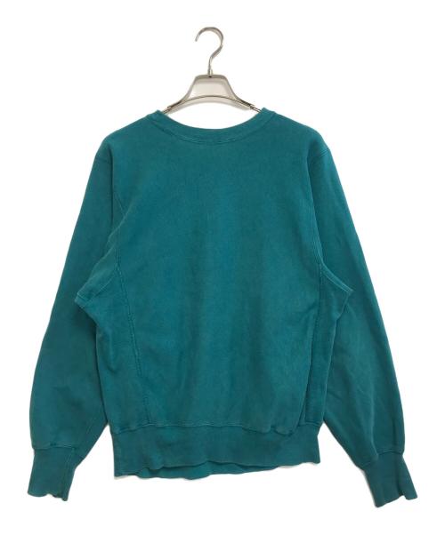 Champion（チャンピオン）Champion (チャンピオン) LAND'S END (ランズエンド) リバースウィーブスウェット グリーン サイズ:SIZE L(レディース表記)の古着・服飾アイテム