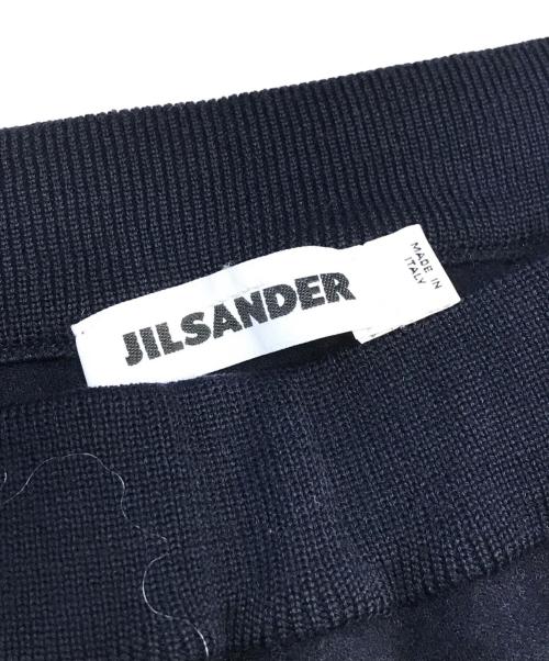 JIL SANDER（ジルサンダー）JIL SANDER (ジルサンダー) ニットパンツ ネイビー サイズ:34の古着・服飾アイテム