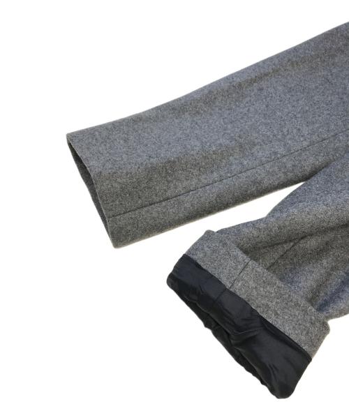 Maison Margiela（メゾンマルジェラ）Maison Margiela (メゾンマルジェラ) ウールメルトンピーコート グレー サイズ:46の古着・服飾アイテム