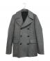 Maison Margiela（メゾンマルジェラ）の古着「ウールメルトンピーコート」｜グレー