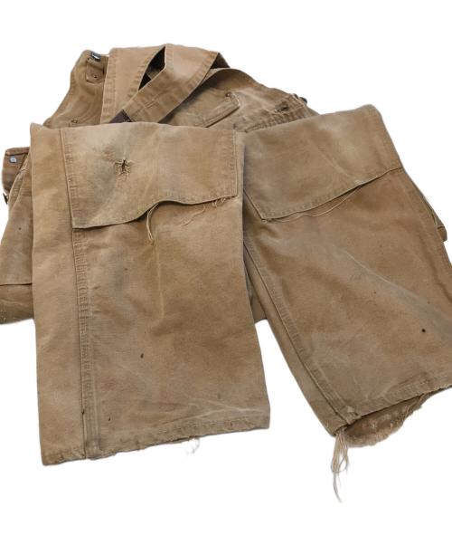 CarHartt（カーハート）CarHartt (カーハート) ダブルニーオーバーオール ベージュ サイズ:表記なしの古着・服飾アイテム