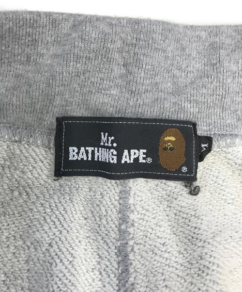 A BATHING APE（ア ベイシング エイプ）A BATHING APE (ア ベイシング エイプ) スウェットパンツ グレー サイズ:Mの古着・服飾アイテム