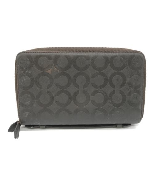 COACH（コーチ）COACH (コーチ) ダブルジップトラベルオーガナイザーの古着・服飾アイテム
