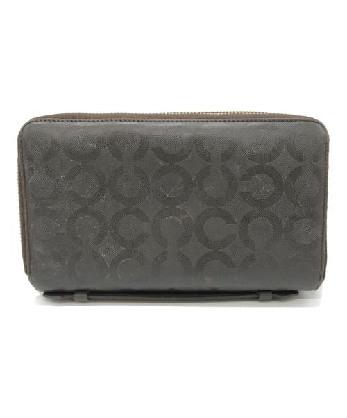 COACH（コーチ）COACH (コーチ) ダブルジップトラベルオーガナイザーの古着・服飾アイテム