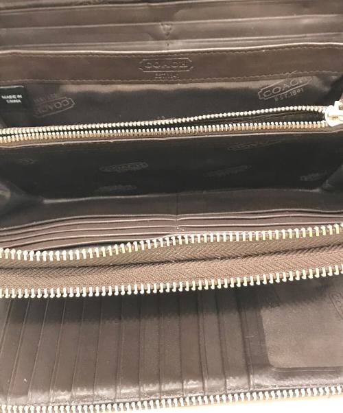 COACH（コーチ）COACH (コーチ) ダブルジップトラベルオーガナイザーの古着・服飾アイテム