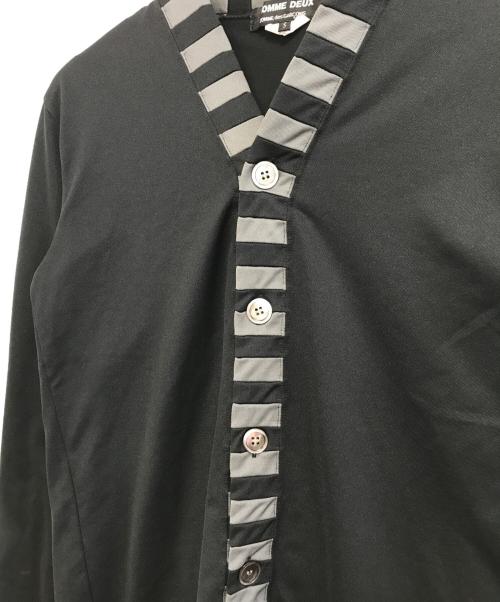 COMME des GARCONS HOMME DEUX（コムデギャルソン オム ドゥ）COMME des GARCONS HOMME DEUX (コムデギャルソン オム ドゥ) カーディガン ブラック サイズ:Sの古着・服飾アイテム