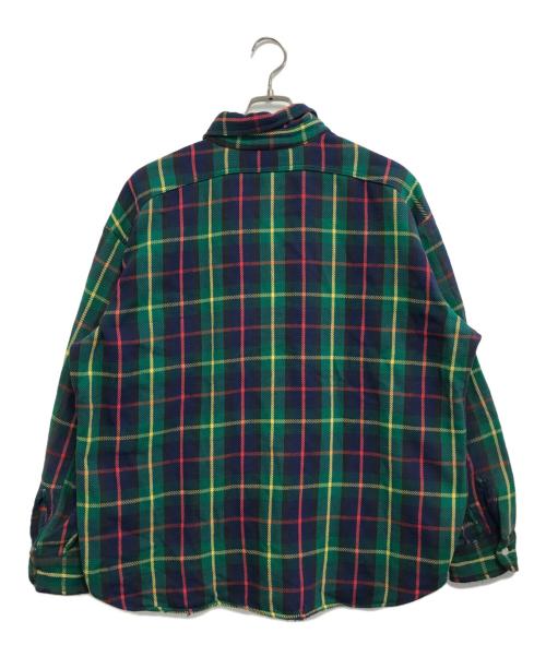 BIG YANK（ビッグヤンク）BIG YANK (ビッグヤンク) チェックネルシャツ グリーン サイズ:表記なしの古着・服飾アイテム