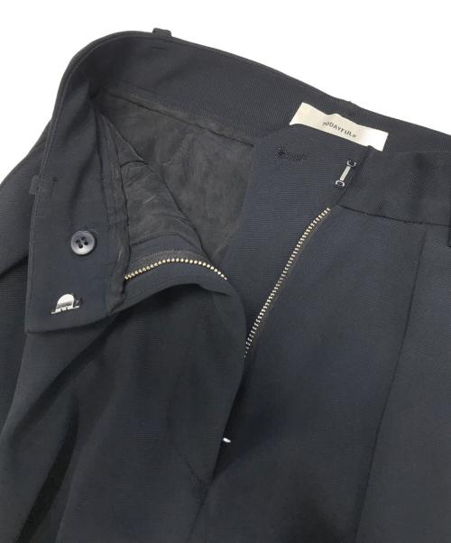 TODAYFUL（トゥデイフル）TODAYFUL (トゥデイフル) Doubletuck Twill Trousers ブラック サイズ:36の古着・服飾アイテム