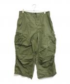 VINTAGE MILITARYヴィンテージ ミリタリー）の古着「US ARMY Ｍ-51 オーバーパンツ」｜グリーン