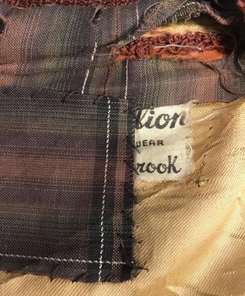 VINTAGE（ヴィンテージ）VINTAGE (ヴィンテージ) スウェードレザーブルゾン ブラウン サイズ:表記なしの古着・服飾アイテム