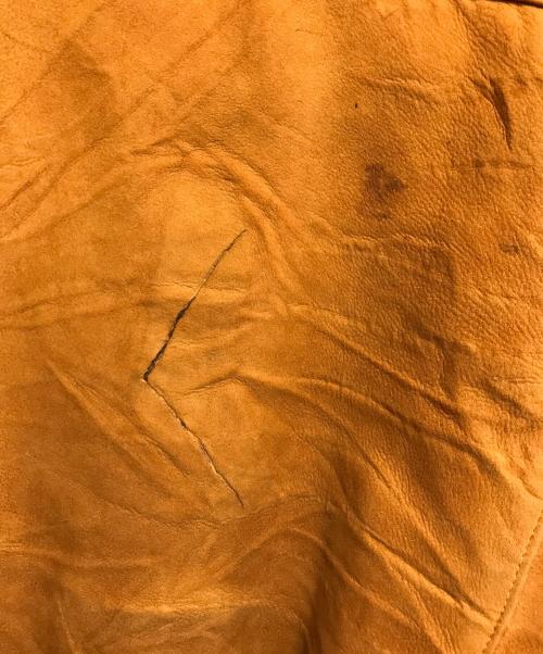 VINTAGE（ヴィンテージ）VINTAGE (ヴィンテージ) スウェードレザーブルゾン ブラウン サイズ:表記なしの古着・服飾アイテム