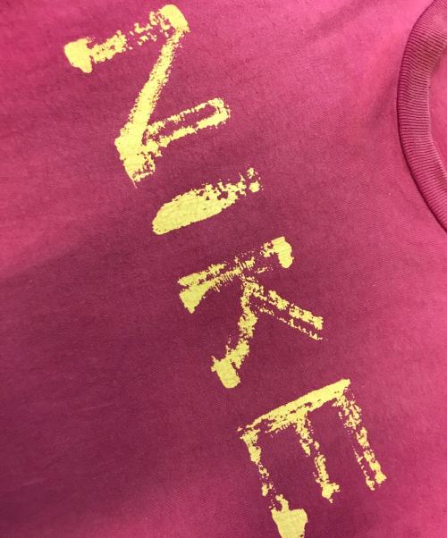 NIKE（ナイキ）NIKE (ナイキ) 両面プリントTシャツ レッド サイズ:Mの古着・服飾アイテム