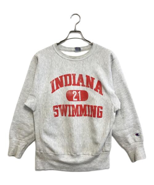 Champion（チャンピオン）Champion (チャンピオン) 90s リバースウィーブスウェット グレー サイズ:MEDIUMの古着・服飾アイテム