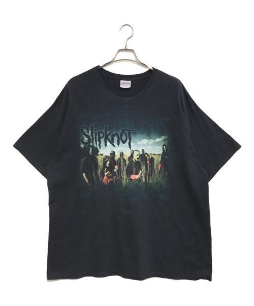 バンドTシャツ（バンドTシャツ）バンドTシャツ (バンドTシャツ) 00s slipknot(スリップノット) バンドTシャツ ブラック サイズ:2XLの古着・服飾アイテム