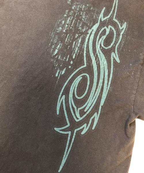 バンドTシャツ（バンドTシャツ）バンドTシャツ (バンドTシャツ) 00s slipknot(スリップノット) バンドTシャツ ブラック サイズ:2XLの古着・服飾アイテム