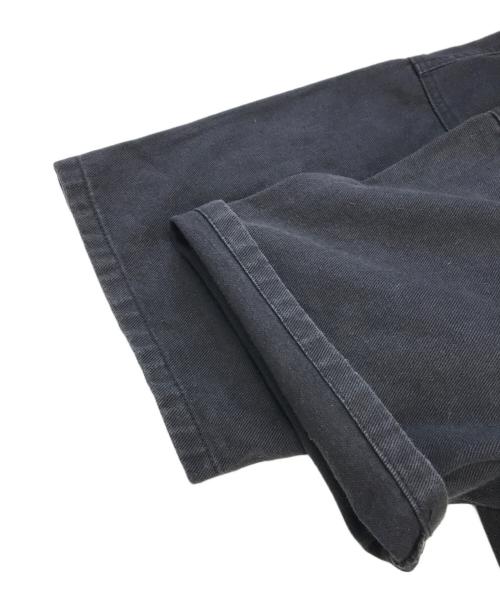 CONART（コナート）CONART (コナート) 半袖ジップワークシャツ ブラック サイズ:Mの古着・服飾アイテム