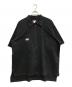 CONART（コナート）の古着「半袖ジップワークシャツ」｜ブラック