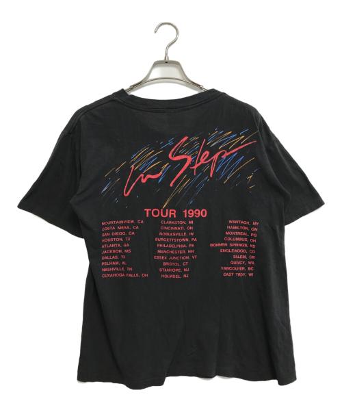 バンドTシャツ（バンドTシャツ）バンドTシャツ (バンドTシャツ) 90s stevie ray vaughan(スティーヴィー・レイ・ヴォーン) バンドTシャツ ブラック サイズ:Mの古着・服飾アイテム