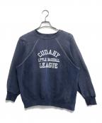VINTAGEヴィンテージ）の古着「ラグランスウェット」｜ネイビー