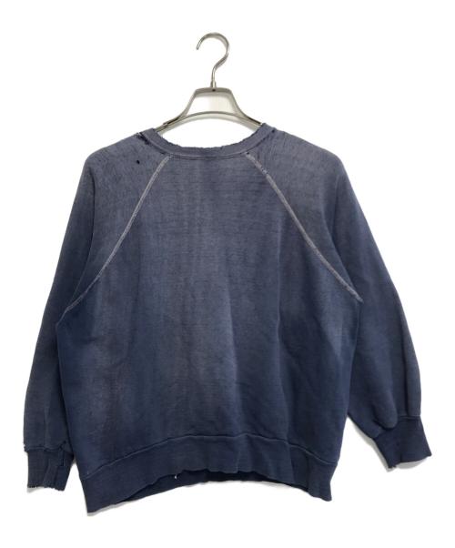 VINTAGE（ヴィンテージ）VINTAGE (ヴィンテージ) ラグランスウェット ネイビー サイズ:表記なしの古着・服飾アイテム