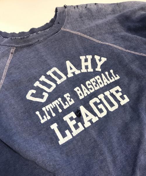 VINTAGE（ヴィンテージ）VINTAGE (ヴィンテージ) ラグランスウェット ネイビー サイズ:表記なしの古着・服飾アイテム