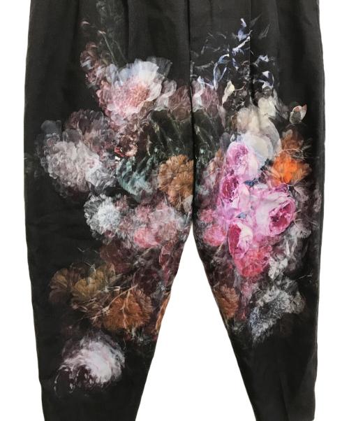 LAD MUSICIAN（ラッドミュージシャン）LAD MUSICIAN (ラッドミュージシャン) 2タックテーパードスラックス ブラック サイズ:42の古着・服飾アイテム