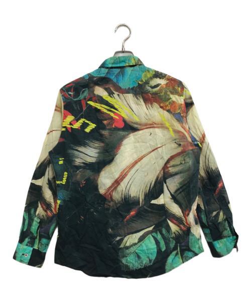 PAUL SMITH（ポールスミス）PAUL SMITH (ポールスミス) グラフィック総柄シャツ マルチカラー サイズ:Sの古着・服飾アイテム