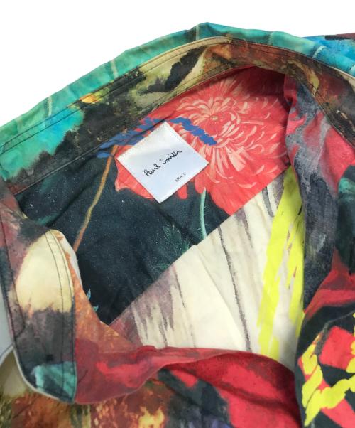 PAUL SMITH（ポールスミス）PAUL SMITH (ポールスミス) グラフィック総柄シャツ マルチカラー サイズ:Sの古着・服飾アイテム