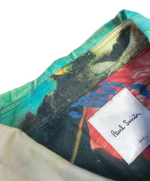 PAUL SMITH（ポールスミス）PAUL SMITH (ポールスミス) グラフィック総柄シャツ マルチカラー サイズ:Sの古着・服飾アイテム