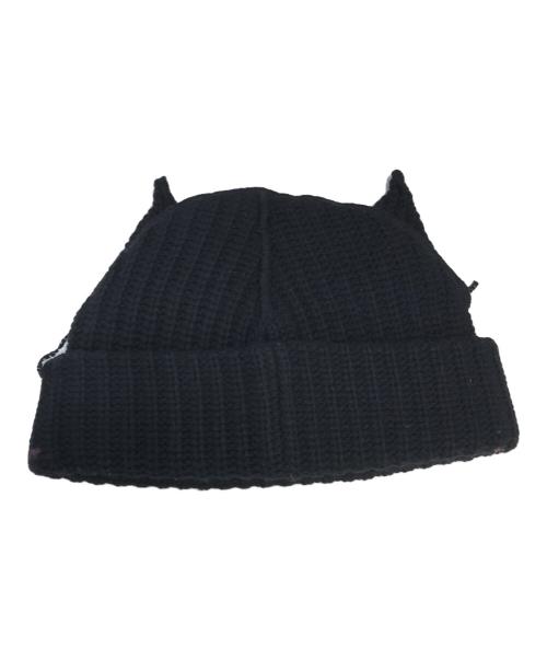CHARLES JEFFREY LOVERBOY（チャールズ ジェフリー ラバーボーイ）CHARLES JEFFREY LOVERBOY (チャールズ ジェフリー ラバーボーイ) Chunky Ears Beanie ブラックの古着・服飾アイテム