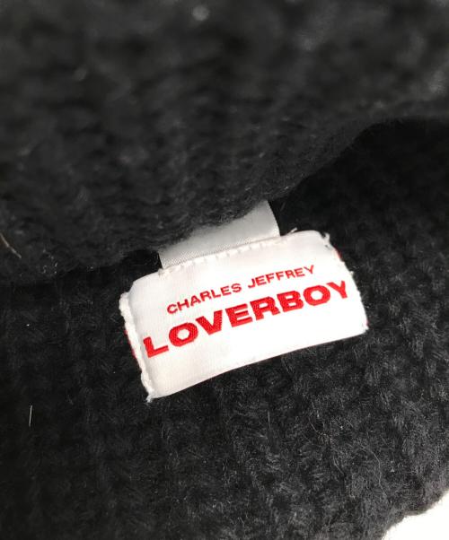 CHARLES JEFFREY LOVERBOY（チャールズ ジェフリー ラバーボーイ）CHARLES JEFFREY LOVERBOY (チャールズ ジェフリー ラバーボーイ) Chunky Ears Beanie ブラックの古着・服飾アイテム
