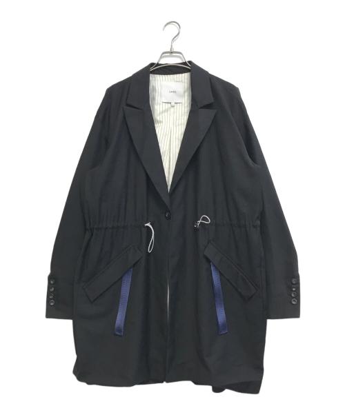 UN3D.（アンスリード）UN3D. (アンスリード) ウエストギャザージャケット ブラック サイズ:Fの古着・服飾アイテム