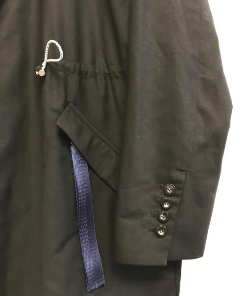 UN3D.（アンスリード）UN3D. (アンスリード) ウエストギャザージャケット ブラック サイズ:Fの古着・服飾アイテム