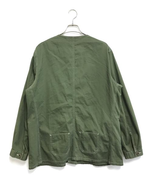 NIGEL CABOURN（ナイジェルケーボン）NIGEL CABOURN (ナイジェルケーボン) フレンチ ワーク ジャケット カーキ サイズ:48の古着・服飾アイテム
