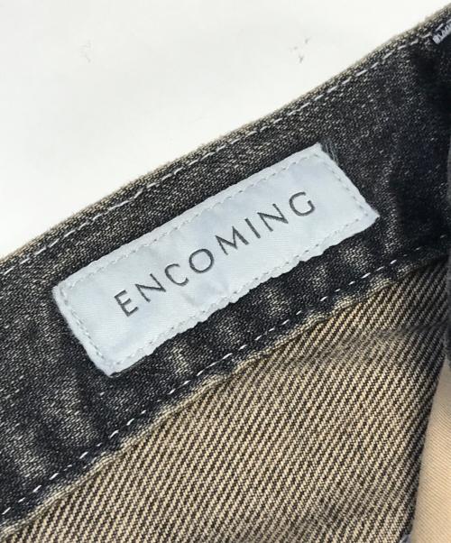 ENCOMING（インカミング）ENCOMING (インカミング) SPOTTED DENIM TROUSER ブラック サイズ:30の古着・服飾アイテム