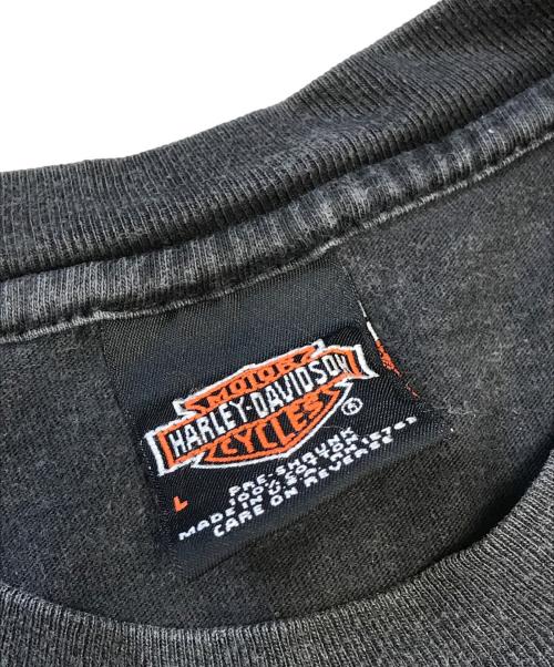 HARLEY-DAVIDSON（ハーレーダビッドソン）HARLEY-DAVIDSON (ハーレーダビッドソン) プリントTシャツ ブラック サイズ:Lの古着・服飾アイテム