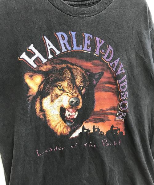 HARLEY-DAVIDSON（ハーレーダビッドソン）HARLEY-DAVIDSON (ハーレーダビッドソン) プリントTシャツ ブラック サイズ:Lの古着・服飾アイテム