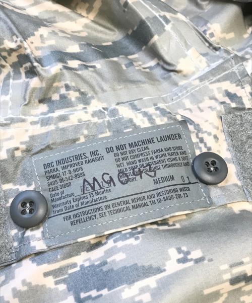 USAF（ユーエスエーエフ）USAF (ユーエスエーエフ) デジタルカモ レインパーカー カーキ サイズ:Mの古着・服飾アイテム