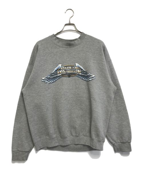 HARLEY-DAVIDSON（ハーレーダビッドソン）HARLEY-DAVIDSON (ハーレーダビッドソン) プリントスウェット グレー サイズ:XLの古着・服飾アイテム