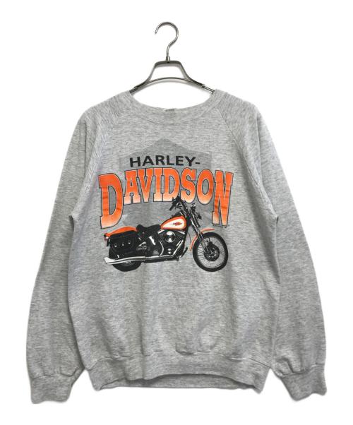 HOLOUBEK（ホロウベック）HOLOUBEK (ホロウベック) ラグランスウェット グレー サイズ:Lの古着・服飾アイテム