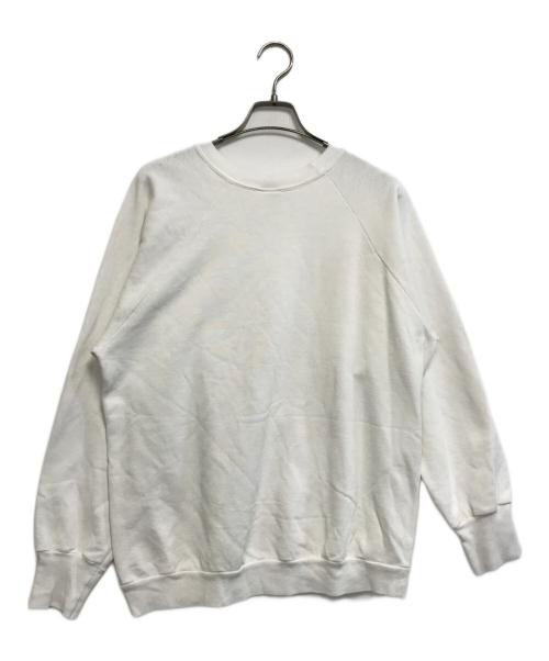 signal（シグナル）SIGNAL (シグナル) 80s ラグランスウェット ホワイト サイズ:XLの古着・服飾アイテム