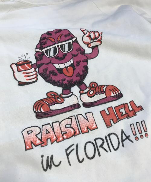 signal（シグナル）SIGNAL (シグナル) 80s ラグランスウェット ホワイト サイズ:XLの古着・服飾アイテム