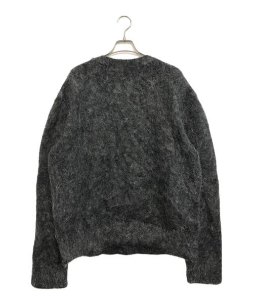 GIVENCHY（ジバンシィ）GIVENCHY (ジバンシィ) モヘアセーター チャコールグレー サイズ:XLの古着・服飾アイテム