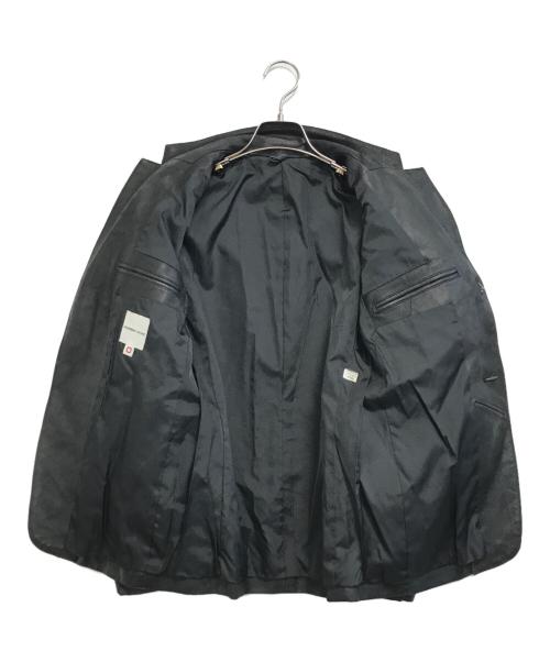 NUMBER (N)INE（ナンバーナイン）NUMBER (N)INE (ナンバーナイン) 90’sレザーテーラードジャケット ブラックの古着・服飾アイテム
