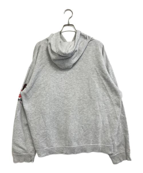 marlboro（マルボロ）Marlboro (マルボロ) プルオーバーパーカー グレー サイズ:表記なしの古着・服飾アイテム