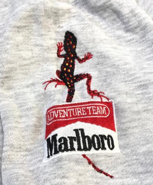 marlboro（マルボロ）Marlboro (マルボロ) プルオーバーパーカー グレー サイズ:表記なしの古着・服飾アイテム