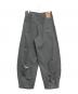 SOSHIOTSUKI (ソウシ オオツキ) コーティングワイドデニムパンツ グレー サイズ:46：23000円