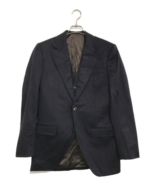 DOLCE & GABBANA（ドルチェ＆ガッバーナ）DOLCE & GABBANA (ドルチェ＆ガッバーナ) 2ピースカシミヤテーラードジャケット ネイビー サイズ:46の古着・服飾アイテム