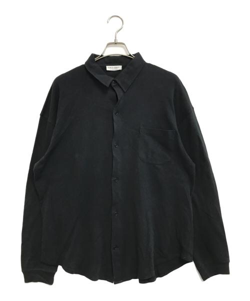GIORGIO ARMANI（ジョルジョアルマーニ）GIORGIO ARMANI (ジョルジョアルマーニ) コットン長袖シャツ ブラック サイズ:表記なしの古着・服飾アイテム