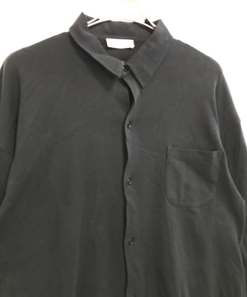 GIORGIO ARMANI（ジョルジョアルマーニ）GIORGIO ARMANI (ジョルジョアルマーニ) コットン長袖シャツ ブラック サイズ:表記なしの古着・服飾アイテム